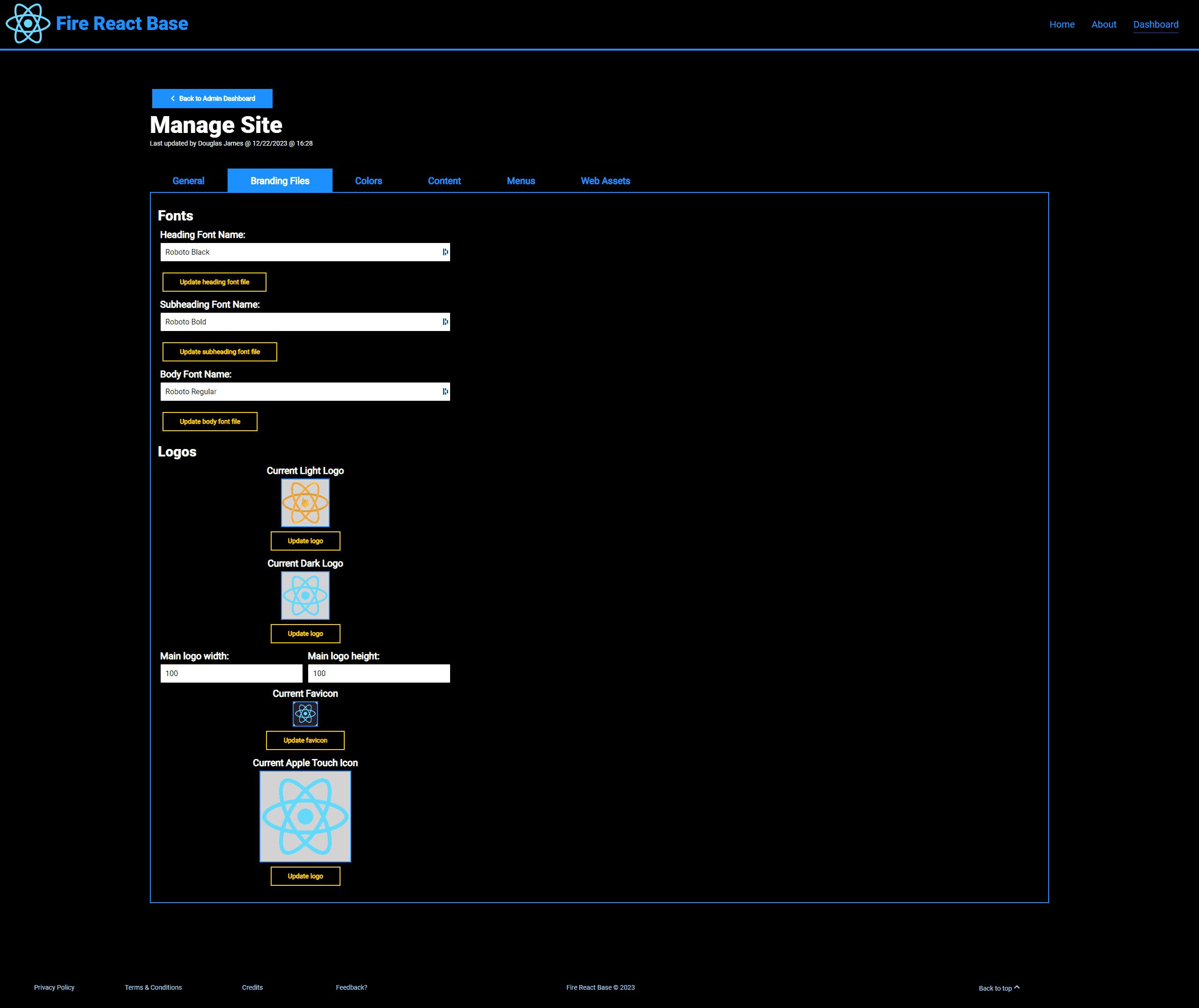 fire-react-base 11