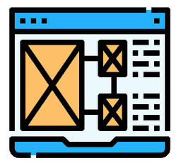 Wireframing icon