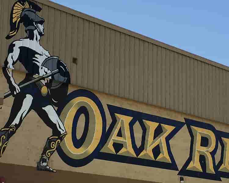 Oak Ridge High School Foundation header